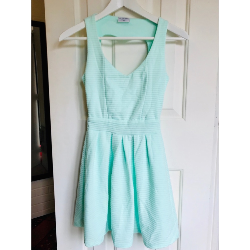 LA Hearts / Pac Sun Dress - Heart Shaped Back